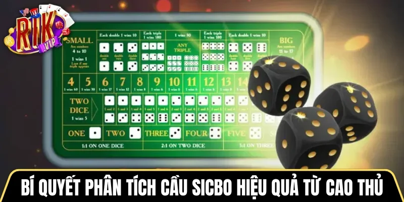 Bí quyết phân tích cầu Sicbo hiệu quả từ cao thủ
